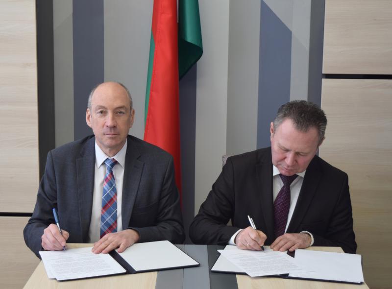 Подписан договор о научно-техническом сотрудничестве между БелГИМ и ИПФ НАН Беларуси