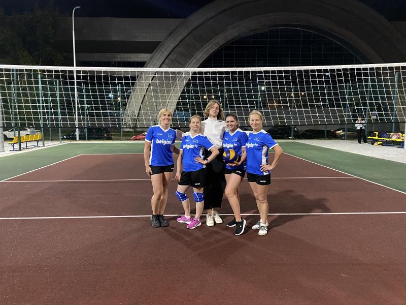 Команда БелГИМ приняла участие в соревнованиях по женскому волейболу 