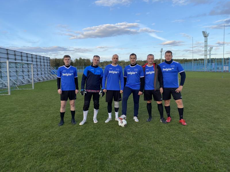 Команда БелГИМ приняла участие в соревнованиях по мини-футболу в рамках XXVIII Рабочей спартакиады
